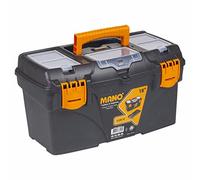 URBNLIVING Large Plastic 18" Tool Box Organiser