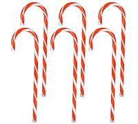 URBNLIVING Large Plastic Refillable Candy Cane Christmas Tree Decoration Xmas Hanging Décor (6)