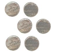 URBNLIVING Modern Round Marble Drawer, Cupboard & Door Knob Set for Kitchen and Home Decor Smooth Finish