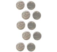 URBNLIVING Modern Round Marble Drawer, Cupboard & Door Knob Set for Kitchen and Home Decor Smooth Finish