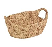 URBNLIVING Natural Handmade Water Hyacinth Woven Storage Baskets for Home Organization, Durable & Versatile Design for Living Room, Bedroom, and Office