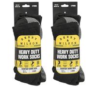 URBNLIVING Pairs Heavy Duty Winter Warm Thermal Work Cushioned Socks UK 6-12 Eur 43-46