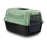 URBNLIVING Plastic Pet Carrier for Dogs & Cats - Durable & Lightweight Travel Crate with Secure Lock & Ventilation - Easy Clean Kennel for Puppies, Kittens & Small Pets - 2