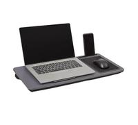 URBNLIVING Portable Laptop Tray Desk with Soft Cushion, Multi-Functional Mouse Pad, Phone & iPad Holder, Lightweight Design with Carry Handle, Ideal for Bed, Couch, Office and Work-from-Home Comfort
