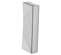 URBNLIVING Silver Chrome Metal Door Handles Knobs Drawer Cupboard Pull Stainless Steel (1, Matt Metal Pull Bar)