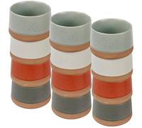 URBNLIVING Stoneware Serving Bowls Set for Fruits Salad Soup Noodle Ramen Snacks Condiments and Nibbles - Elegant Dishes for Kitchen Dining Serving Appetisers Bowl Set Small and Large Sizes
