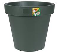 URBNLIVING Strong Round Plastic Watering Irrigation System Indoor Outdoor Flower Plant Pots (Green)