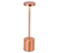 URBNLIVING Touch LED Table Lamp - Cordless, Dimmable Night & Desk Light for Bedroom, Study, Office - Copper