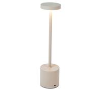 URBNLIVING Touch LED Table Lamp - Cordless, Dimmable Night & Desk Light for Bedroom, Study, Office - Cream