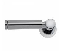 URBNLIVING Universal Metal Chrome Plated Finish Toilet Flush Cistern Lever Arm Kit Handle Replacement for WC Toilets Flusher (Chrome Contemporary)