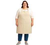 Urby Kitchen Cooking Aprons for Women with Pockets Plus Size, Ideal For XL XXL or Waist W38+. Extra Large and Long