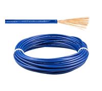 URCIANOW 1.5mm Flexible Single Core Cable 10M H07V-K Blue | Stranded Wire, 48 Strand Copper Conductor, 450V Rated, PVC Insulated, Ideal for Control Panels, Switchgear Lighting Circuits
