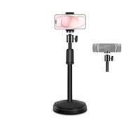 Urciwos Webcam Stand, 12.6 Inch Web Cam Stand for Desk, Adjustable Webcam Mount Camera Stand for Logitech Webcam C922 C930e C920S C920 C615 C960 C920x BRIO 4K NexiGo N60, Phones, Cameras