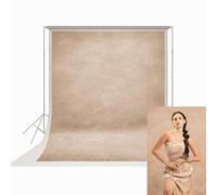 UrcTepics 8x10ft Professional Beige Portrait Backdrop Khaki Abstract Textured Backdrops for Photography Studio Vintage Headshot Background