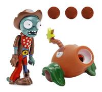 URDAKBX Plants vs. Zombies Action Figures, Peashooter and Zombies PVC, 2PCS, Great Gifts for Kids and Fans