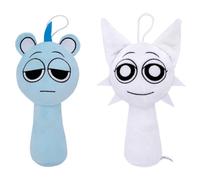 URDAKBX Sp-runki Plush Toy 2PCS Funny Sp-runki Plushies for Games Fans Super Soft Collectible Stuffed Toy Gifts for Girls and Boys