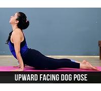 Urdhva Mukha Svanasana or Upward Facing Dog pose Simple Yoga Lessons With AJ