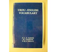 Urdu-English Vocabulary: Student Pronouncing Dictionary