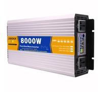 Ure Sine Wave Inverter 3000w 4000w 5000w 6000w 8000w Voltage Converter DC 12V/24V/48V/60V to AC 110V/220V/230V/240V(8000W,24Vto110V)