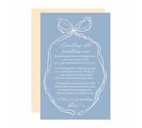 Ure Tenk Will You Be My Something Blue? Unique Bridesmaid Proposal Card, Something Blue Bridal Party Ask Card, Non Traditional Wedding Gift