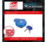 febi bilstein 37791 Fuel Filler Cap for AdBlue® tank, with key, 1 unit