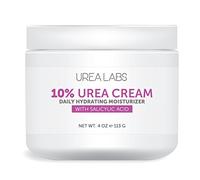 Urea Cream 10% Skin Care Moisturizer with Salicylic Acid, Aloe Vera Gel, Jojoba Oil. 150ml. Healing, Hydrating for Hand Face Foot and Body Use.