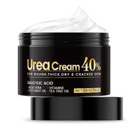 Urea Cream 40 Percent for Feet - Intensive Foot Cream for Dry Cracked Heels, Calluses & Hard Skin - Moisturising Urea Foot Cream with Salicylic Acid - Fast Absorbing F-oot Cream for Rough Feet