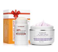 Urea Cream 40%，Urea Cream 42% Plus 2% Salicylic Acid Maximum Strength For Feet,Foot Cream for Dry Cracked Heels Feet Knees Elbows Hand，Travel and Home Foot Care Kit，Foot Heel，Gift Pack