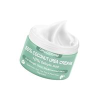 Urea Cream 50 Percent for Feet with Coconut 5.29 oz || Foot & Hand Cream Maximum Strength with 2% Salicylic Acid, Tea Tree and Aloe Vera for Deep Moisturizing and Callus Removing