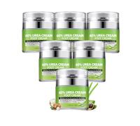 Urea Cream 60% For Feet Maximum Strength, for Dry Cracked Feet Hands, Softening & Deep Moisturizing, Dead Skin Remover & Callus Repair Treatment, Relieves Cracking and Dryness Foot Cream (6PCS)