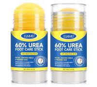Urea Cream 60 Percent for Feet, 60% Urea Cream Foot Care Stick plus 2% Salicylic Acid, Deeply Hydrating Moisturizer Urea Foot Cream for Cracked Heels, Dry Skin, Rough Heels, Knees (2urea, 80g)