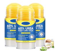 Urea Cream,60% rea Foot Care Stick, Urea Foot Cream for Dry Cracked Feet, Knees, Elbows, Cream for Callus Remover & Dead Skin Softener (3PCS)