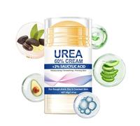 Urea Foot Cream 60 Percent - Urea Foot Cream - Cracked Heel Repair Cream Deep Moisturizing - Foot Moisturiser for Cracked Heels and Dry Skin - Skin Care Hands & Feet Plus 2% Salicylic Acid