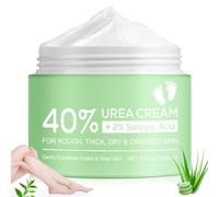 Urea Foot Cream - Deep Moisturizing, Callus Remover and Softe, for dry cracked Skin, Smooth and Soften Dry, Rough, Cracked Itchy Skin For Feet, Hands, Heels, Elbows, Nails & Knees (Large - 150G)