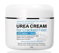 Urea Foot Cream, Foot Cream for Cracked Heels and Dry Skin, Urea Cream Cracked Heel Repair Cream for Feet and Hand, Deep Moisturizing Callus Remover for Hand Foot Body Care (50g)