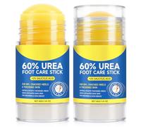 Urea Foot Cream with Salicylic Acid 2PCS - Heel Stick for Cracked Feet, Repairs Dry Rough Heels Fast, Intensive Moisturizer for Dead Skin, Hydrating Heel Balm with Urea for Smooth -Looking Feet