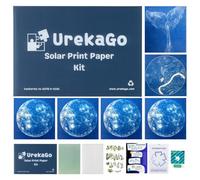 UrekaGo Simplified Cyanotype Paper Kit (A4)