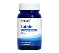 URENUS Lutein 25mg and Zeaxanthin 1.5mg Eye Wellness Supplement, Marigold Extract, Daily Visual Support, Vegan Capsules, 90 Capsules
