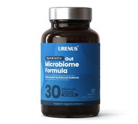 URENUS Synbiotic Gut Microbiome Formula Probiotics with 30 Billion Live Cultures 5 Clinically Studied Strains with Inulin FOS Prebiotic Fibre 30 Capsules
