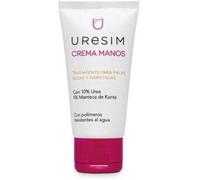 Uresim cream for dry, chapped hands is a protective emulsion and recuperating skin of the hands, has a high concentration of urea, moisturizing and smoothing the surface horny layer of the skin immediately restoring the natural balance of it. Indicated for hydration and comprehensive hand care and prevention of skin alterations in the hands of external agents, its formula is dermatologically tested. Package of 50 ml.