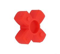 Urethane Coupling Insert for Series Flexible Shaft Coupler, Polyurethane Spider Pad, Oil Resistant Industrial Machinery Drive Coupling with Open Center(GR14)