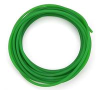Urethane Round Belting, High-Performance PU Transmission Belt Polyurethane round belt for Drive Transmission Green(6mm*10m)