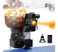 UREUHLDCS Table Tennis Robot, Portable - Table Tennis Serving Machine, 36 Different Spins On The Ball Table Tennis Robot for Improving Technique