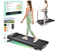 UREVO Hiking Walking Pad with Auto Incline 9%, Smart Treadmill with AI Coaching - HIIT Programs Calorie Consuming, Real-time Incline Matching for Virtual World Scenic Routes - SpaceWalk 3S