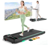 UREVO Smart Walking Pad, Under Desk Treadmill for Home/Office, Portable Walking Jogging Running Machine with APP, SpaceWalk E4