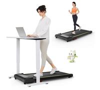 UREVO Walking Pad Compact Under Desk Treadmill for Home 3 in 1 Portable Tre