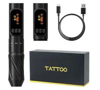 Urex Permanent Makeup Machine with 5 Strokes Length 2.0mm-3.5mm Rotary Tattoo Gun Cartridge Pen with 800mAh Coreless Motor For Eyebrow Eyeliner Lips