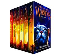 Urfog Warriors Cat Power Of Three Book 1-6 Series 3 Books Collection Set By Erin Hunter (The Sight, Dark River, Outcast, Eclipse, Long