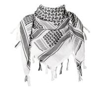 URGARMENT 100% Cotton Palestinian Keffiyeh Scarf, Military Shemagh Tactical Desert Scarf Head Neck Wrap for Men and Women