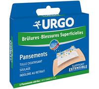 Urgo Burns - Superficial Wounds 6 Small Sized Sterile Bandages 5 x 7cm